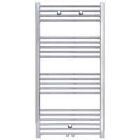 Designradiator Nile Gobi 120x50cm 376W Chroom (Midden/zij-ansluiting)