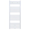 Boss & Wessing Designradiator Nile Gobi 140x40cm 556W Wit (Midden/zij-aansluiting)