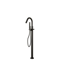 AQS Badkraan Cemal Vrijstaand Mengkraan Compleet Mat Zwart