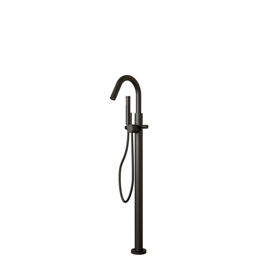 AQS Badkraan Cemal Vrijstaand Mengkraan Compleet Mat Zwart