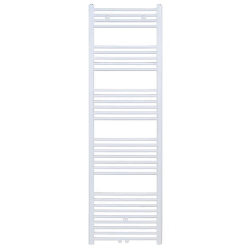Designradiator Nile Gobi 180x40cm 699W Glanzend Wit (Midden/zij-aansluiting) 