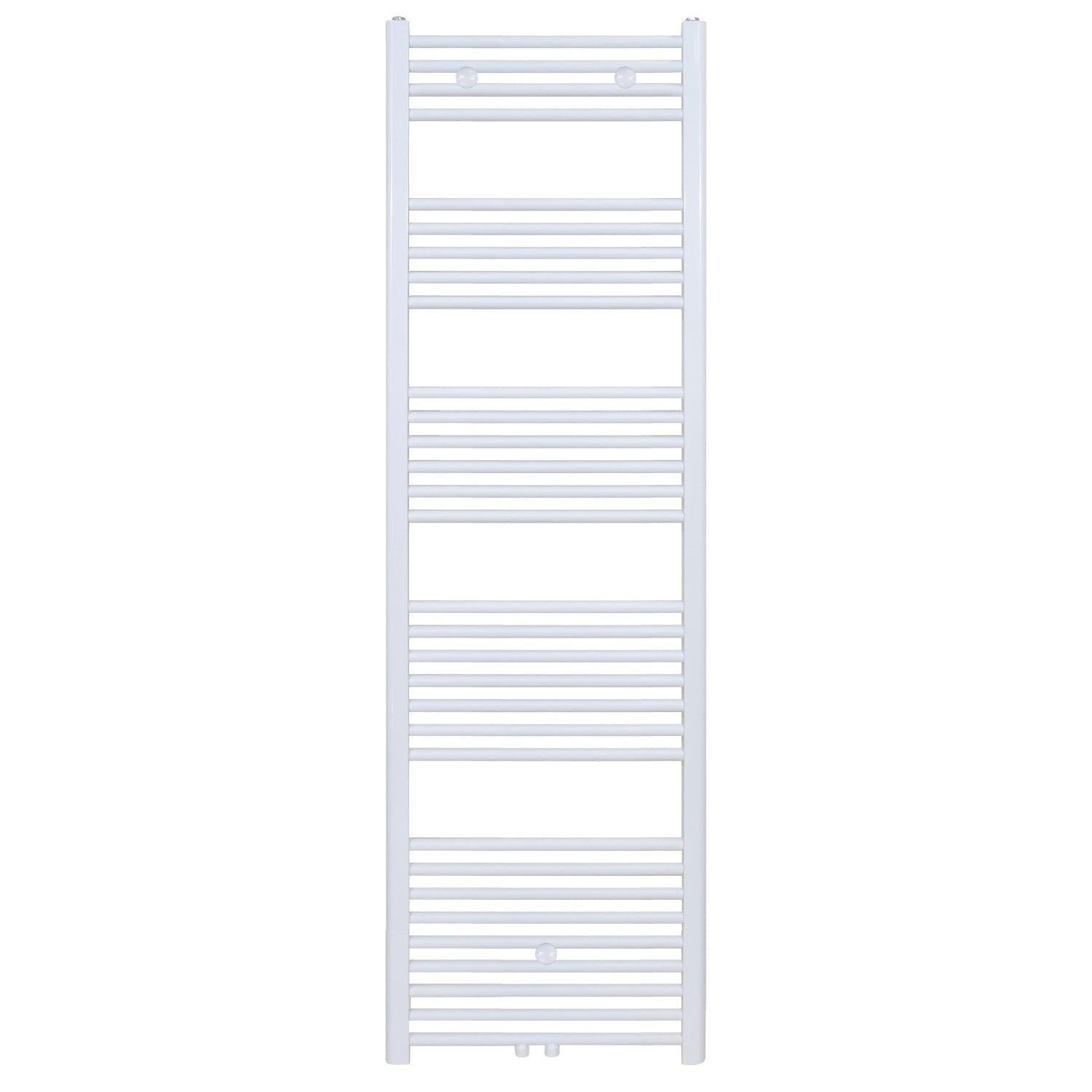 Boss & Wessing Designradiator Nile Gobi 180x40 cm 699W Glanzend Wit Boss & Wessing