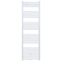 Designradiator Nile Gobi 180x40cm 699W Glanzend Wit (Midden/zij-aansluiting)