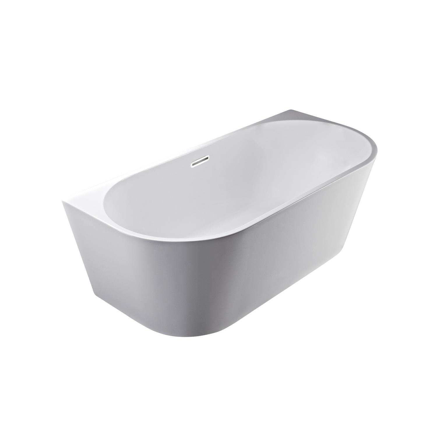 Ligbad Arcqua Patia Back To Wall 170x80 Acryl Glans Wit Arcqua