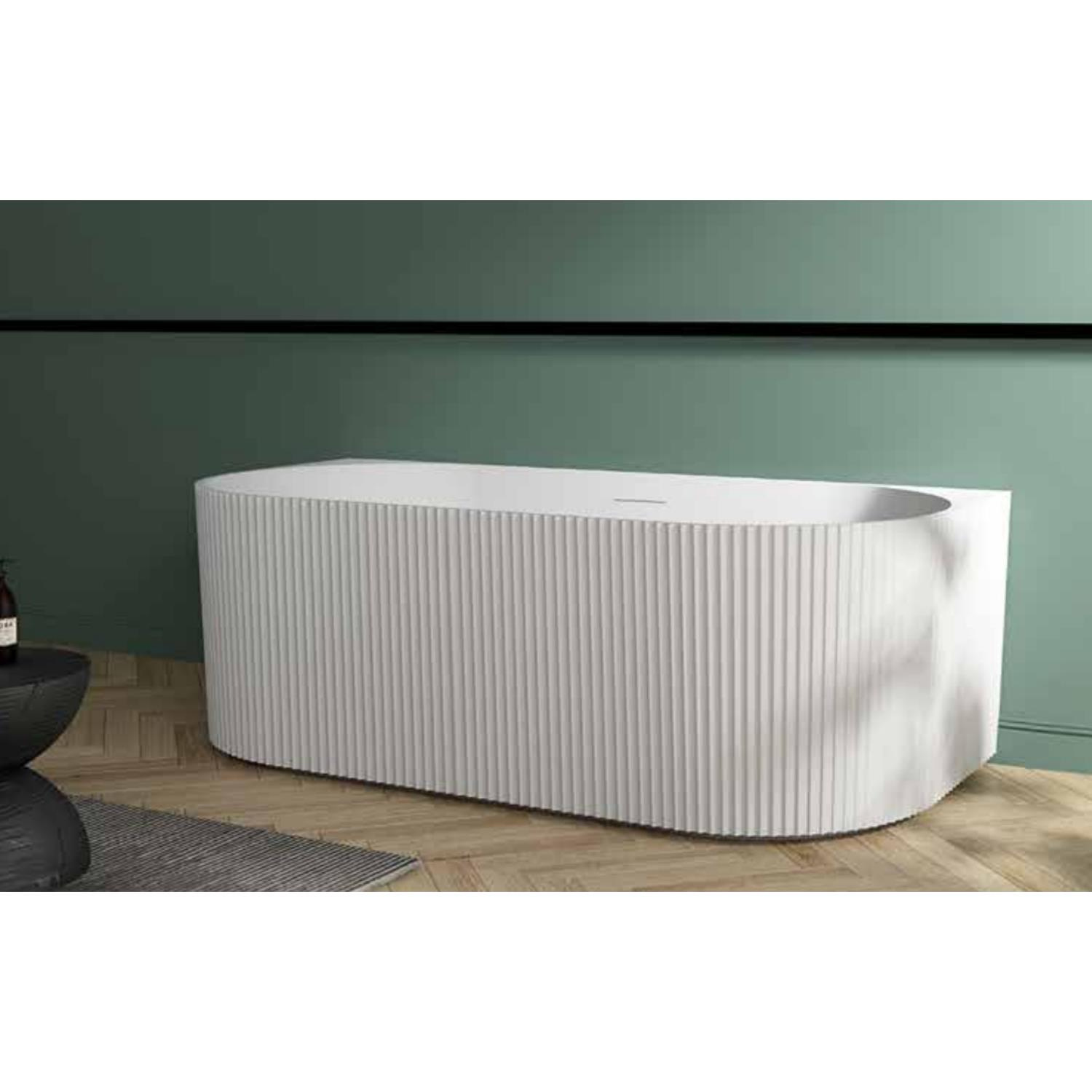 Ligbad Arcqua Costilla Back To Wall 170x80 Acryl Glans Wit Arcqua