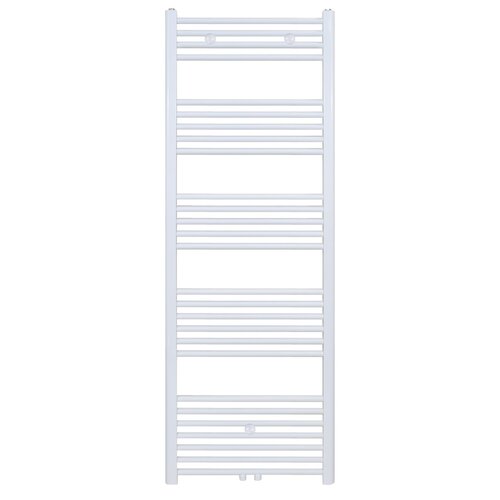 Designradiator Nile Gobi 160x40cm 614W Wit (Midden/zij-aansluiting) 