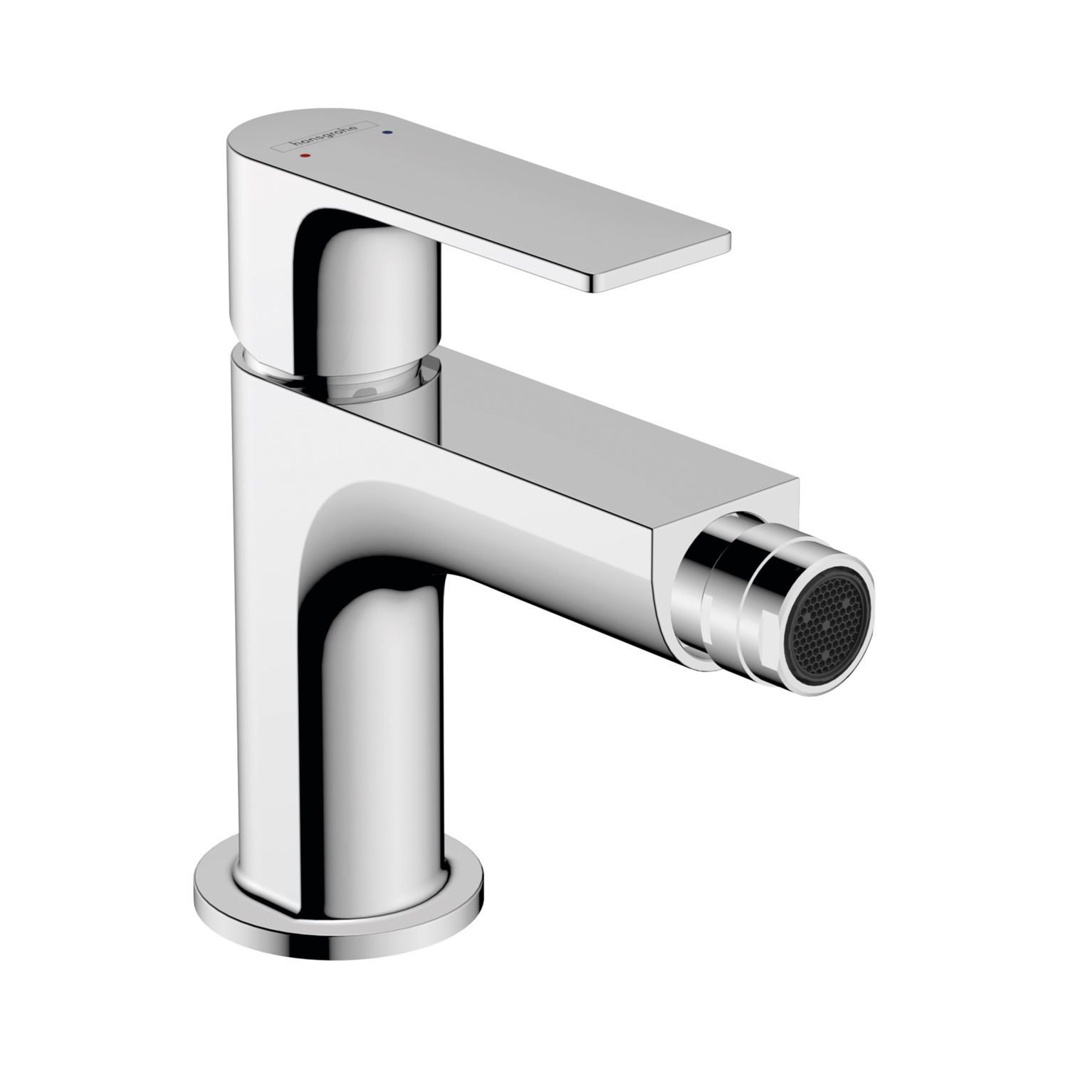 Hansgrohe Bidetmengkraan Rebris E Eengreeps Met Safetyfunctie en Trekwaste Chroom
