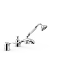 Badrandkraan Tres Clasic Mengkraan Incl. Handdouche Chroom