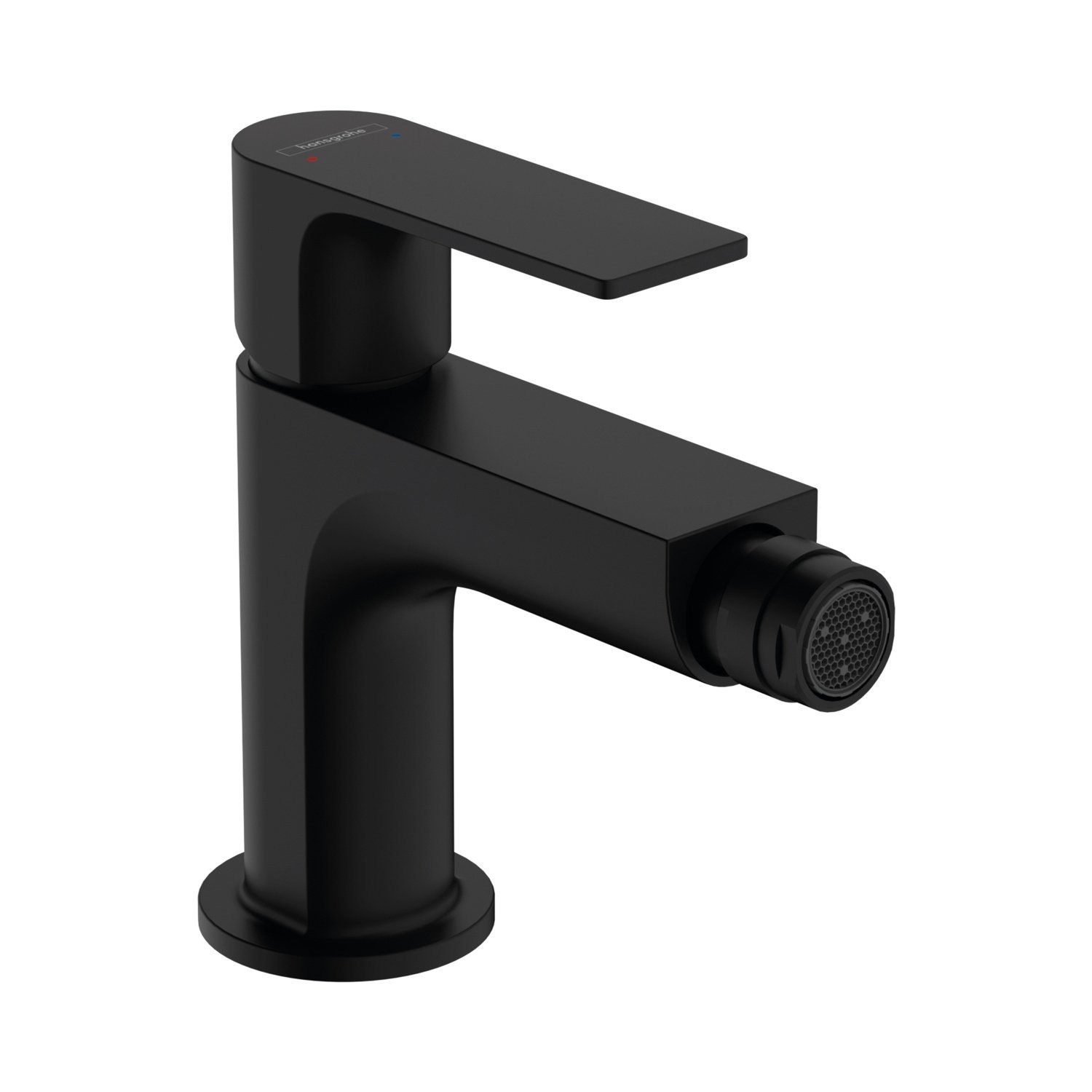 Hansgrohe Bidetmengkraan Rebris E Eengreeps Met Trekwaste Mat Zwart