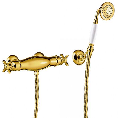 Douchemengkraan Tres Clasic Incl handdouche Goud 