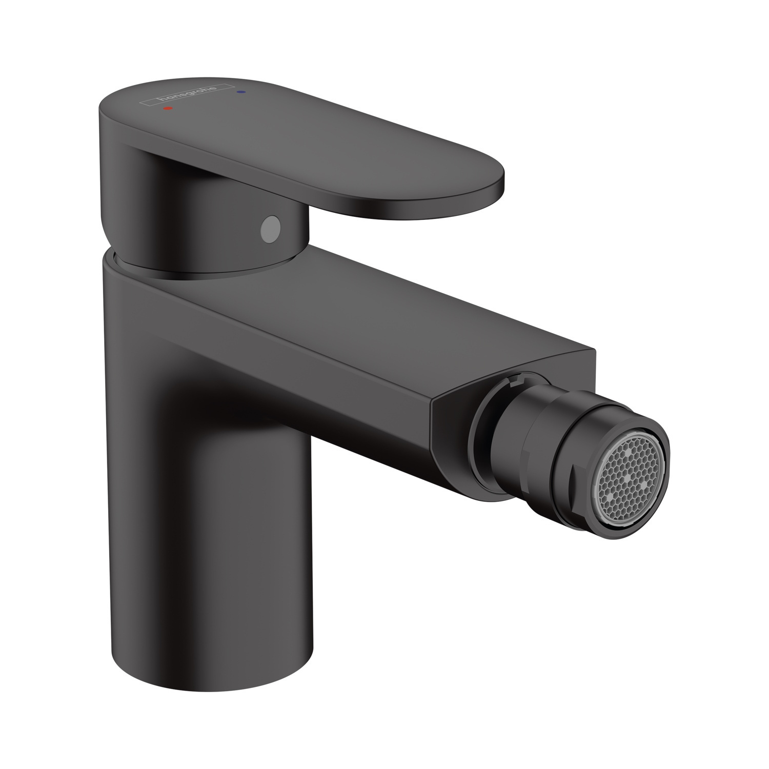 Hansgrohe Bidetkraan Vernis Blend Eengreeps Met Trekwaste Mat Zwart