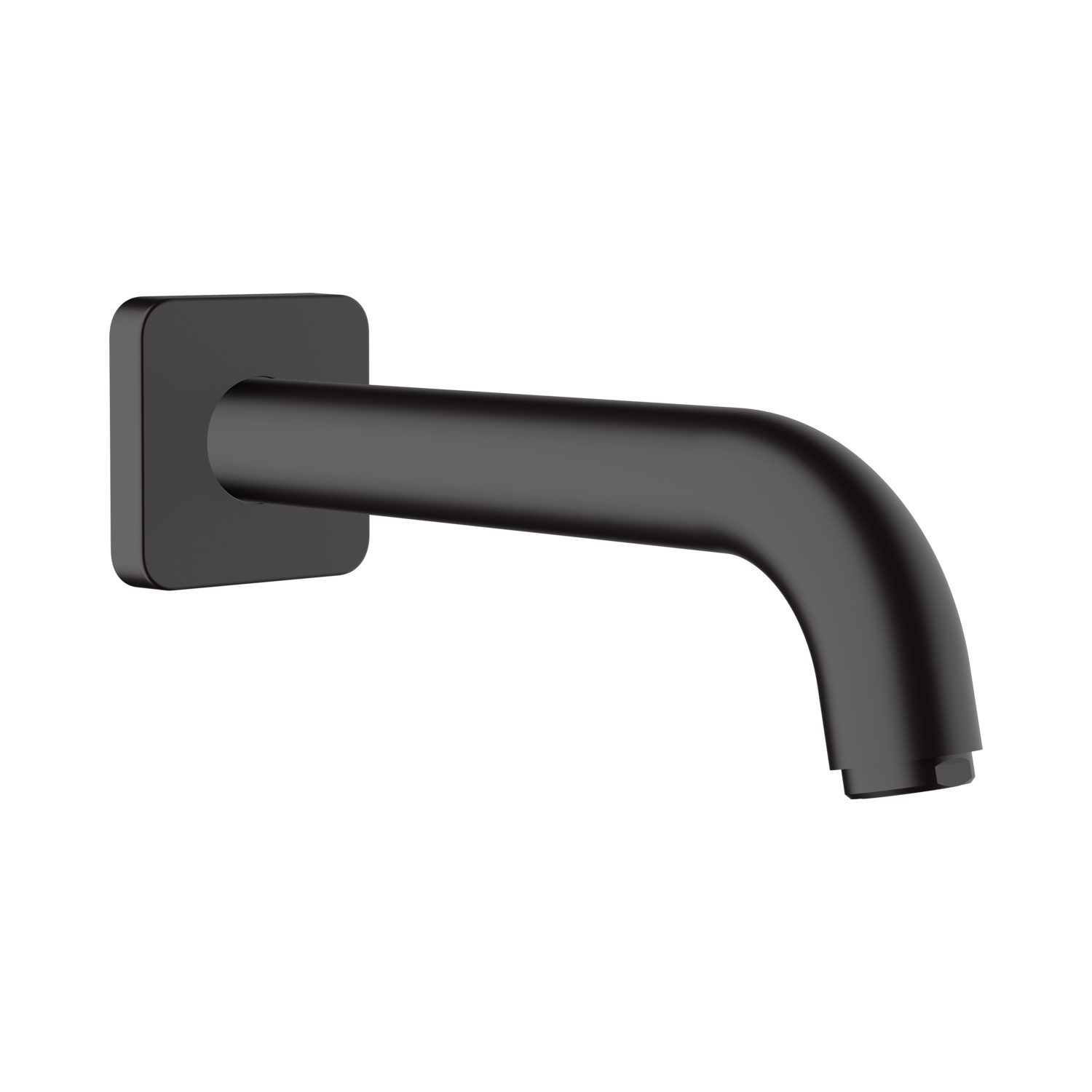 Hansgrohe Baduitloop Vernis Shape Mat Zwart