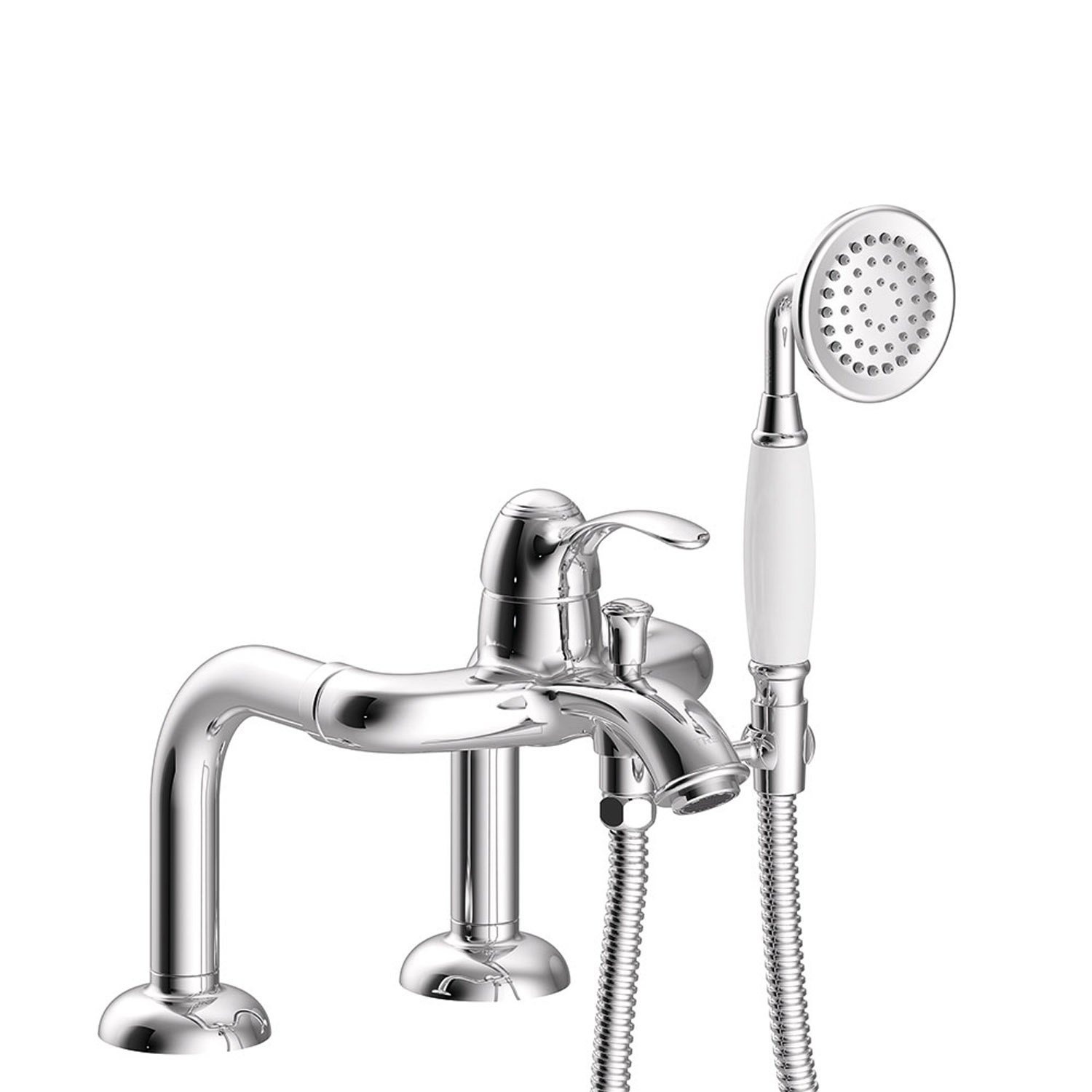 Badrandkraan Tres Clasic Mengkraan Opbouw Incl. Handdouche Chroom Tres