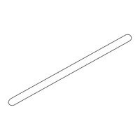 Sealskin Hooked Stabilisatiesteun Verlengstuk 88 cm Mat Zwart