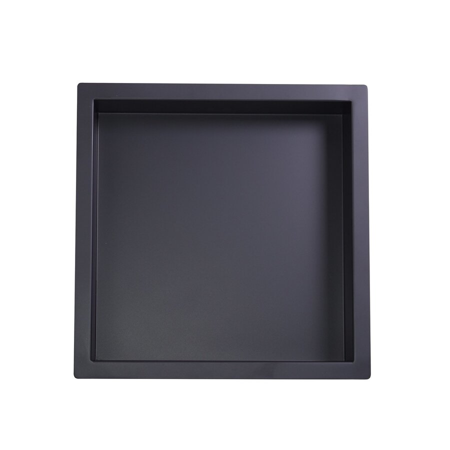 Inbouwnis Boss & Wessing Elegance Mat Zwart 30x30x7 cm