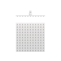 Hoofddouche Tres Plafonduitloop 30x30 cm Mat Wit