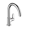 Hansgrohe Keukenmengkraan HansGrohe Vernis Blend M35 Eengreeps Met Draaibare Uitloop Chroom