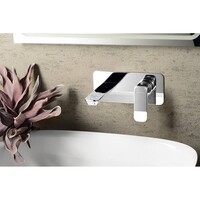 Wastafelmengkraan Inbouw Sapho Spy 1-hendel Uitloop Recht 19 cm Chroom