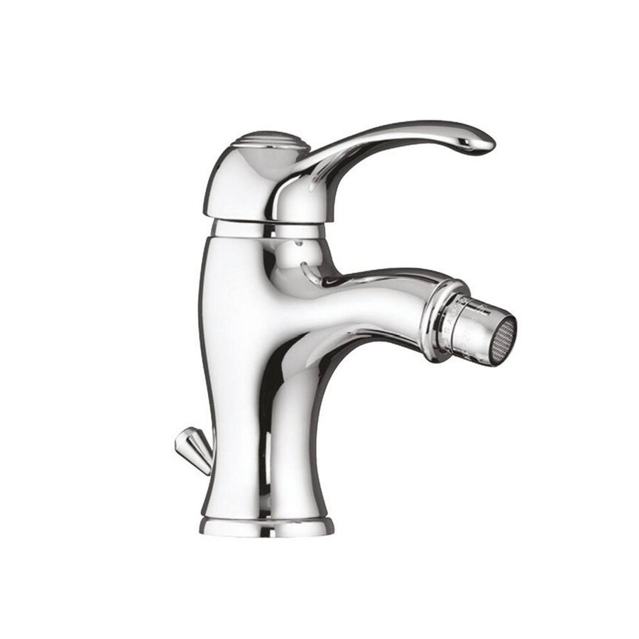 Bidetmengkraan Sapho Kirk� 1-hendel Gebogen 16.6 cm Chroom (incl. clickwaste)