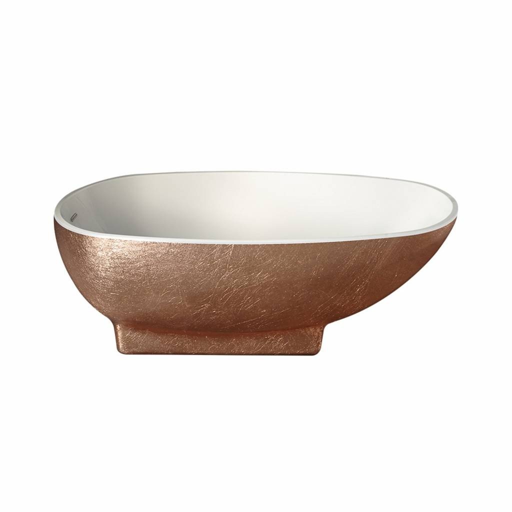 Best Design Vrijstaand Bad Color Bronze Acryl 168x78x60 cm Brons
