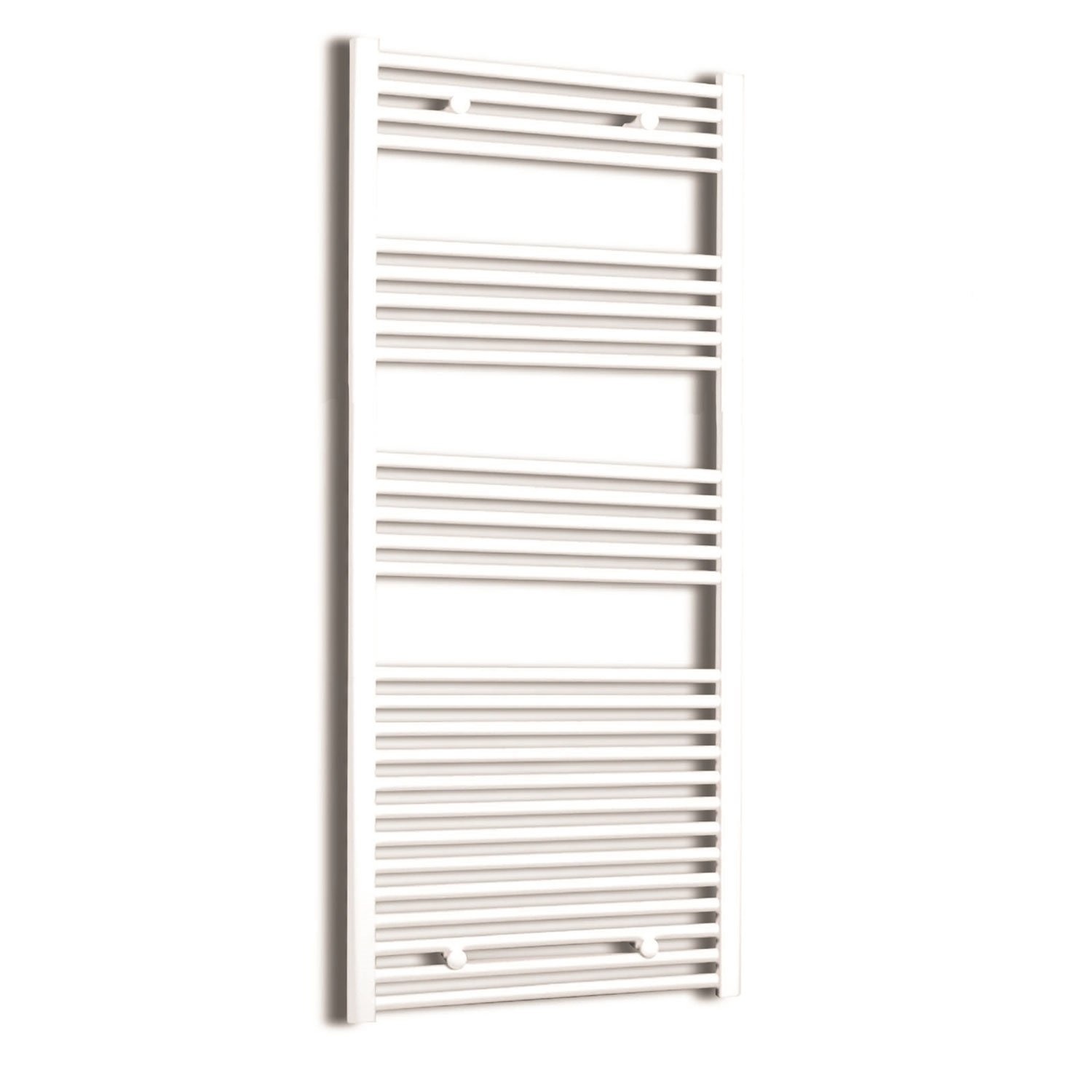 Elektrische Design Radiator Sanicare Plug & Play 172x45 cm Wit 920 Watt Met Chroom Thermostaat Links Sanicare