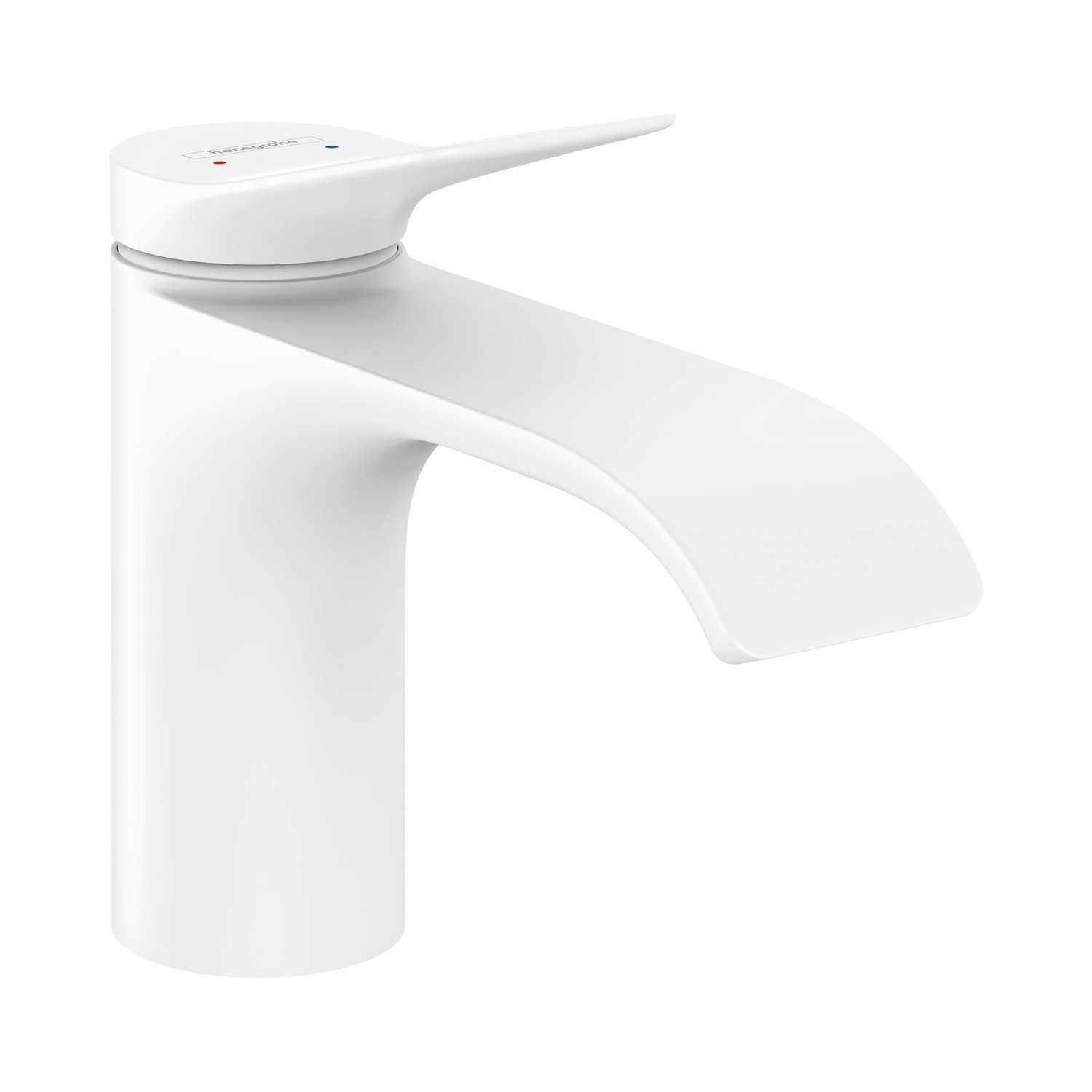 Hansgrohe Wastafelmengkraan Vivenis Eengreeps 80 Zonder Afvoer Mat Wit