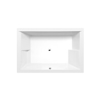 Ligbad Polysan Dupla Inbouw 180x120x54 cm Wit