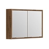 Allibert Spiegelkast Allibert Sorento Stopcontact VDE 80x69x17 cm Eik Cognac