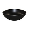 Waskom Opbouw Boss & Wessing Miko 27,5x10,5 cm Keramiek Mat Zwart