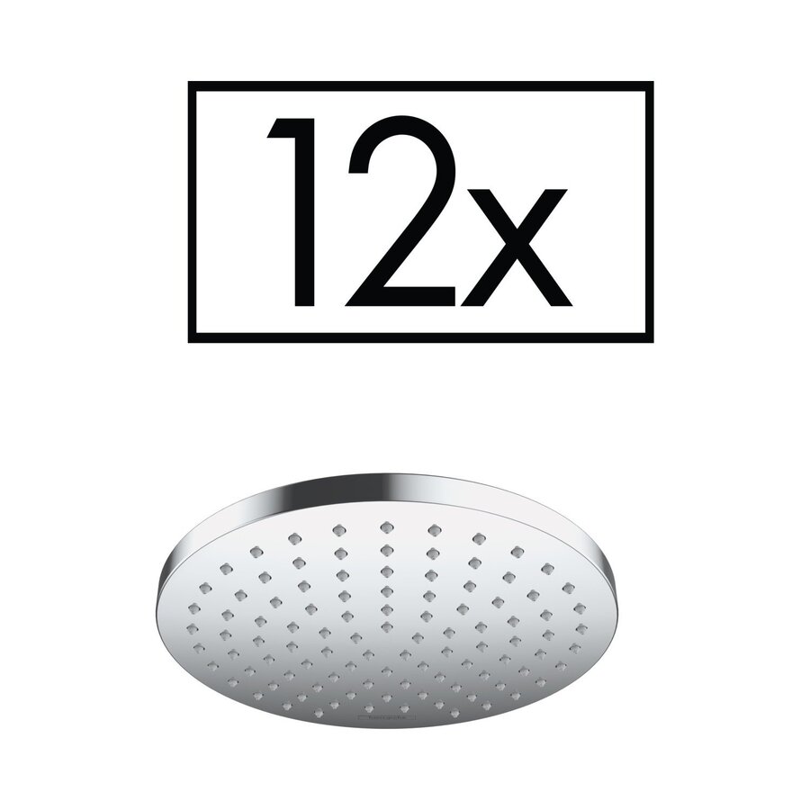 Hoofddouche HansGrohe Vernis Blend 200 1 Jet Chroom (12 stuks)