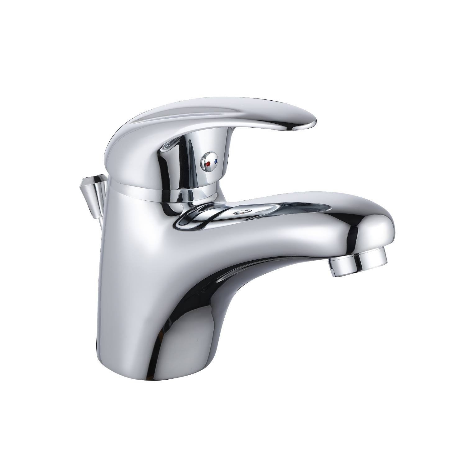 Schütte Wastafel Mengkraan Schutte Aqua2Save Chroom Waterbesparend 