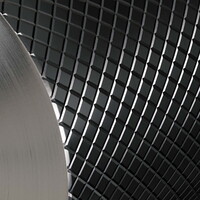Inbouw Wastafelmengkraan Brauer Gunmetal Carving Coldstart Gebogen Uitloop Ronde Hendel Rechts Geborsteld Gunmetal Met Rozetten