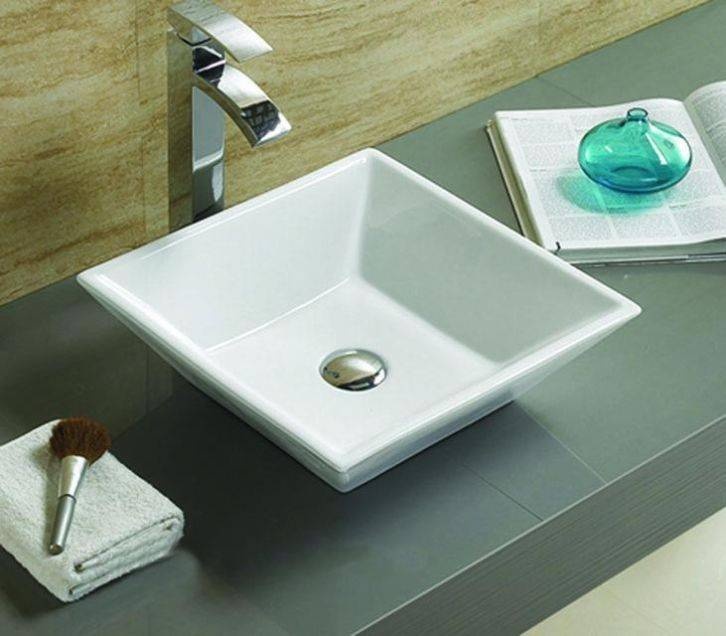 Keramische Waskom Trento 38,5X38,5X12 cm Aqua Royal