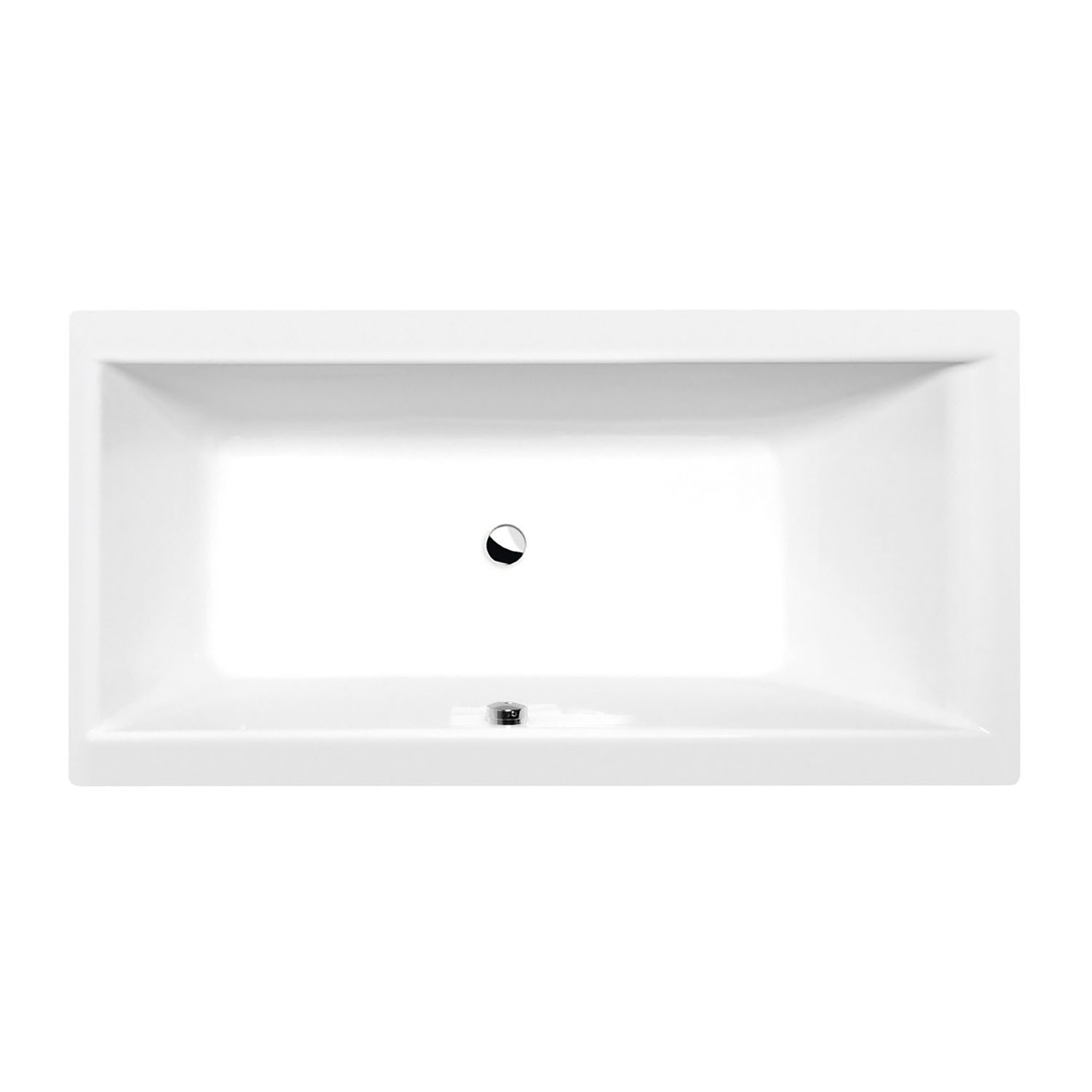 Ligbad Polysan Cleo Inbouw 180x90x48 cm Wit Polysan