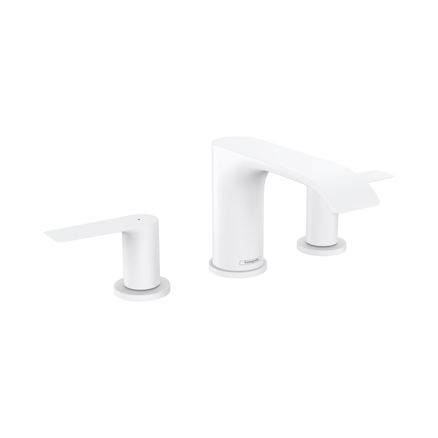 Hansgrohe Wastafelmengkraan Vivenis 3-gats 90 Met Trekwaste Mat Wit