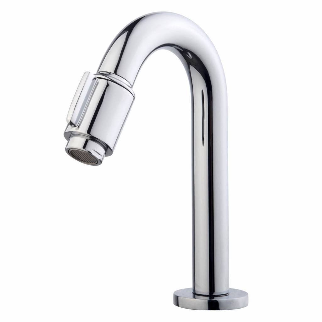 Toiletkraan Valencia De Luxe Chroom Keramisch Binnenwerk Aqua Splash