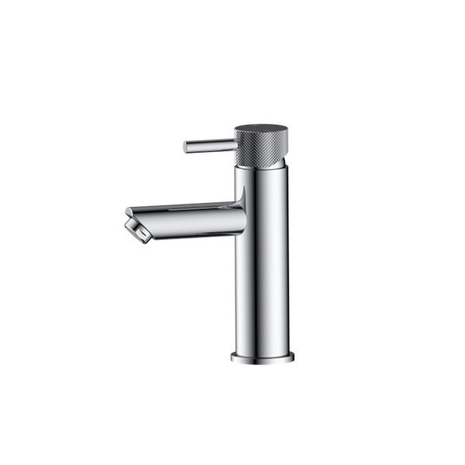 Wastafelmengkraan Sanilux Mia Opbouw Met Geribbeld Knop Chroom Sanilux
