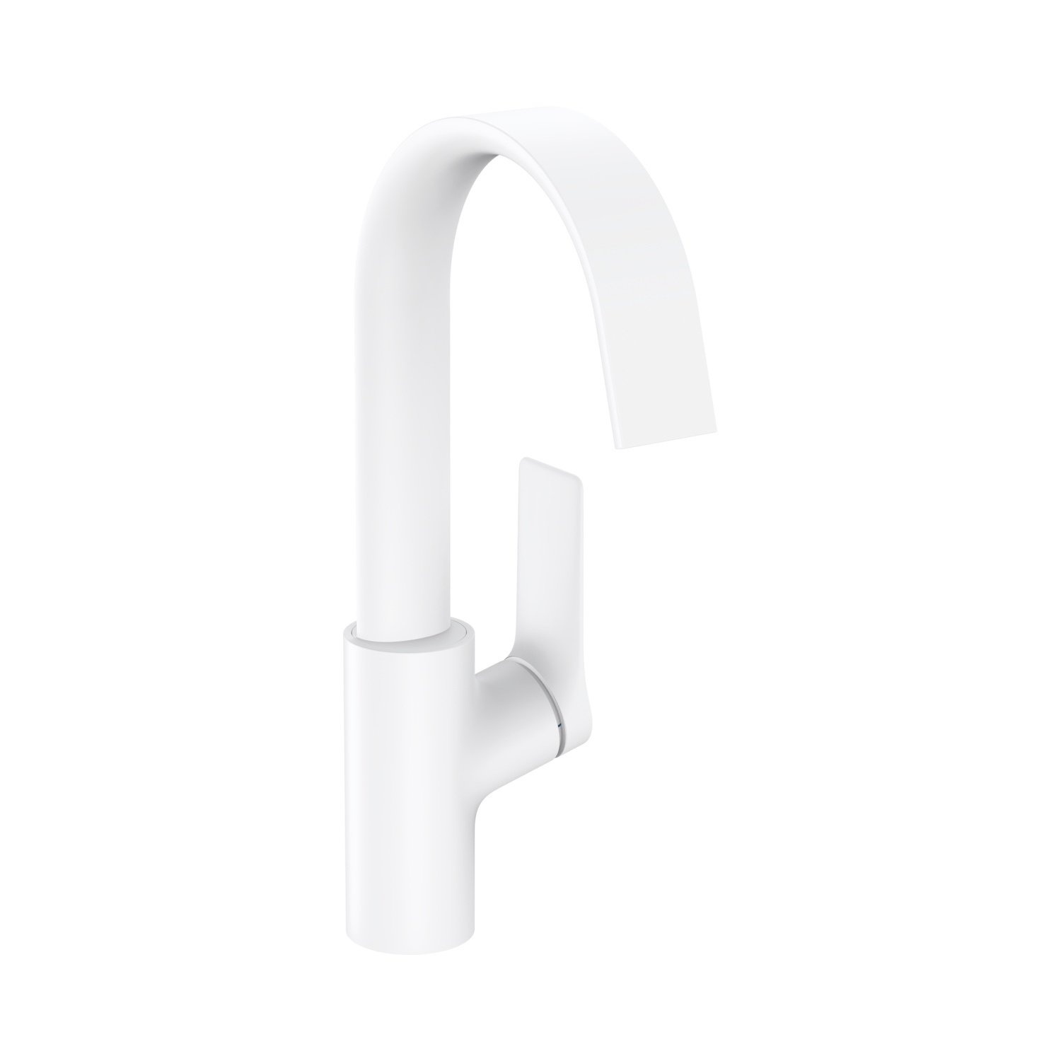 Hansgrohe Wastafelmengkraan Vivenis Eengreeps 210 Met Draaibare Uitloop En Trekwaste Mat Wit