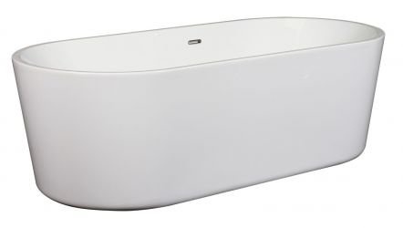 Vrijstaand Ligbad Blanca 180X80 cm Wit Wavedesign