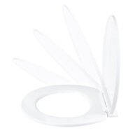 Closetzitting Differnz 35x44 cm Softclose Wit