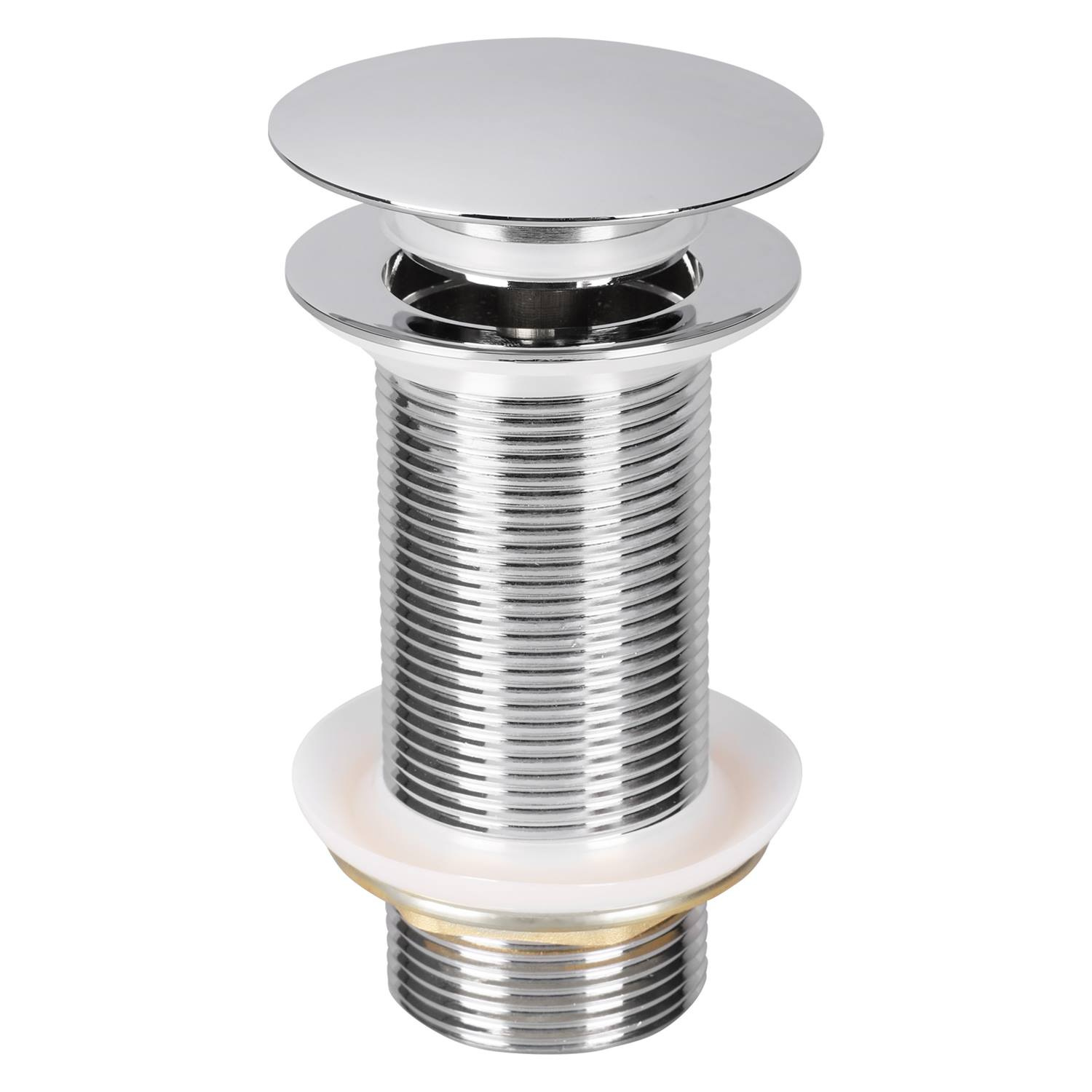 Wastafel Afvoerplug Differnz Pop Up Design 9.8 cm Glans Chroom Differnz