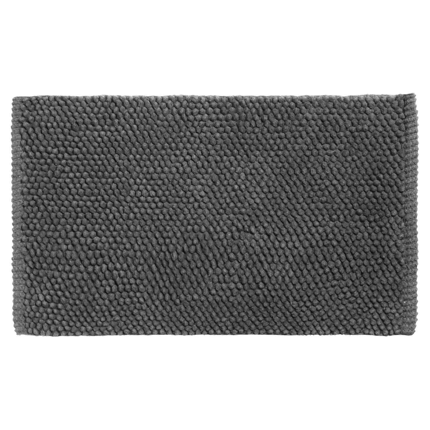 Badmat Differnz Popcorn 50x80 cm Katoen Antraciet Differnz