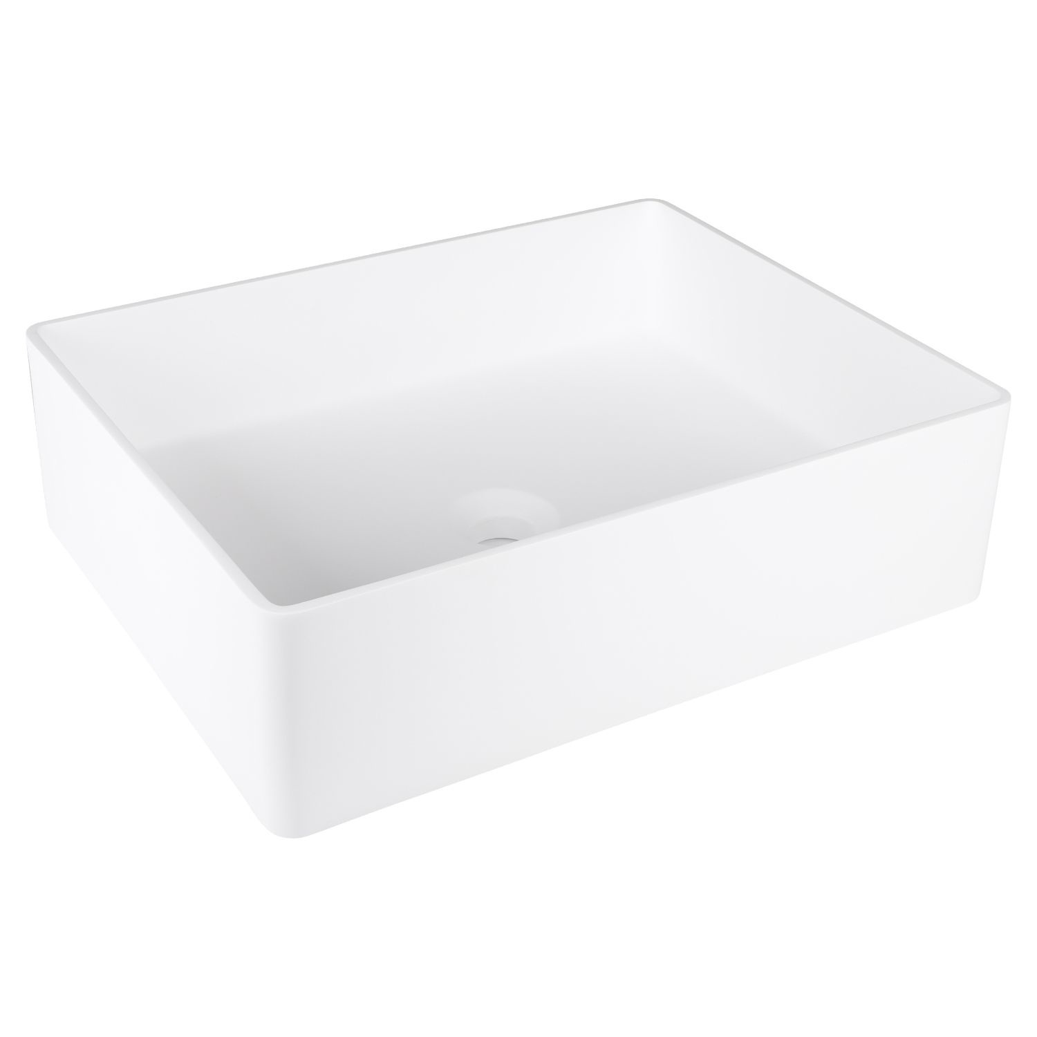 Wastafel Differnz Solid 48.5x38.x14 cm Wit Differnz