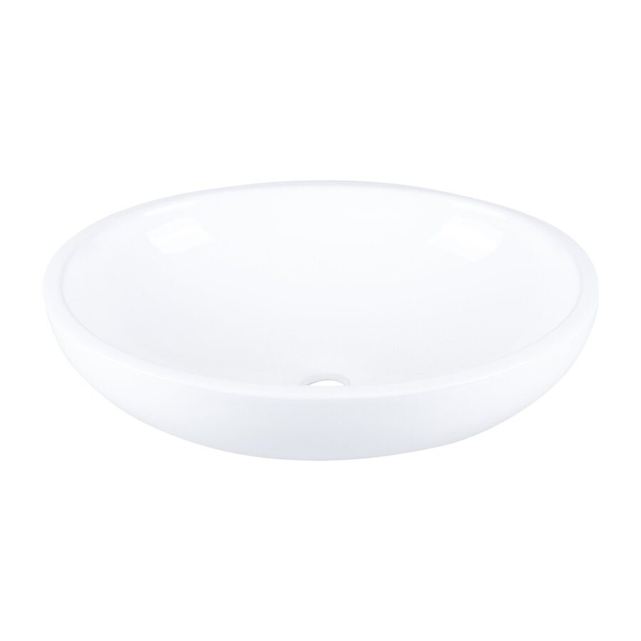 Waskom Differnz Dias Ovaal 50x38x14 cm Keramiek Wit