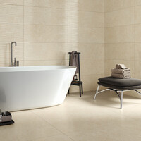 Aktietegel Plana Creme Satin 60x60 (Prijs per m2)