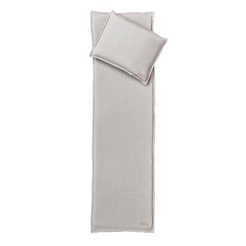 Saunasofa Calm Mat en Kussen Met Draagriem Grijs 