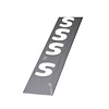 Tegelprofiel Faktum Recht Aluminium Zilver Mat 8 mm - 250 cm