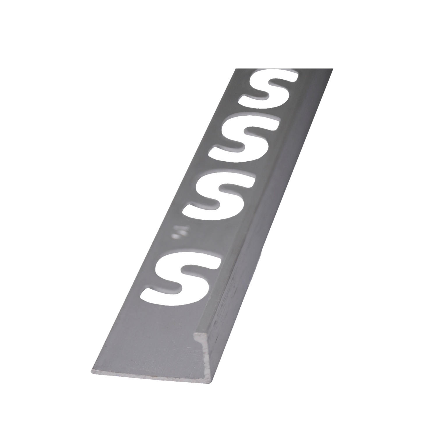 Tegelprofiel Faktum Recht Aluminium Zilver Mat 8 mm - 250 cm Faktum
