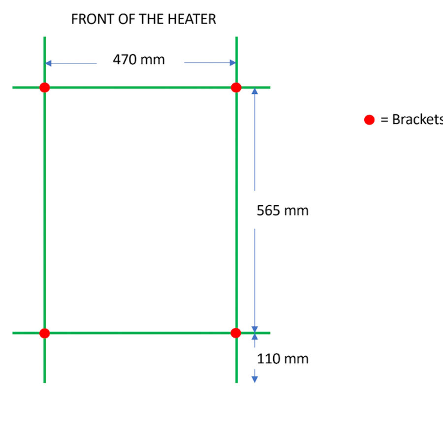 Designradiator TVS Pivo Chroom 78.5x50 cm