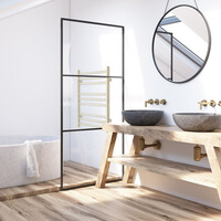 Designradiator TVS PLUS 9-500 Goud 59 x 50 cm